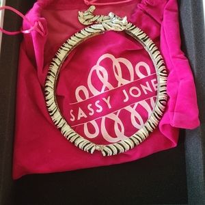 Samba Hinge Necklace "Zebra"